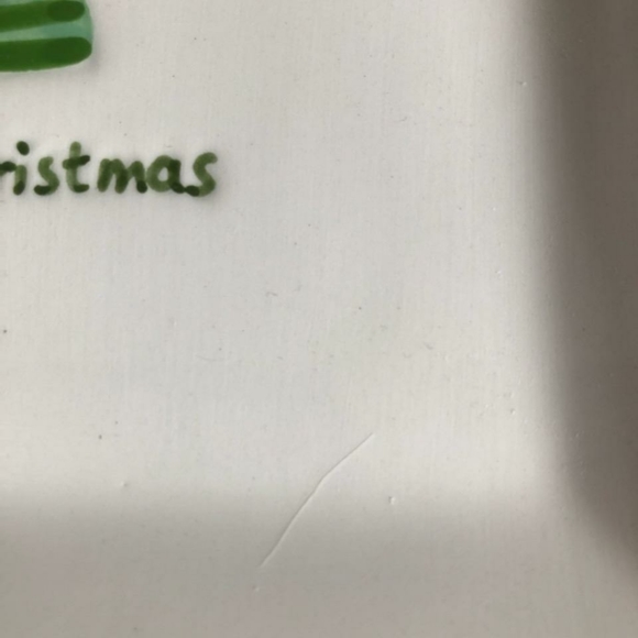 Snowman Earthenware Plate Christmas Cutouts Dish / Plate & Spread Knife - Picture 4 of 13